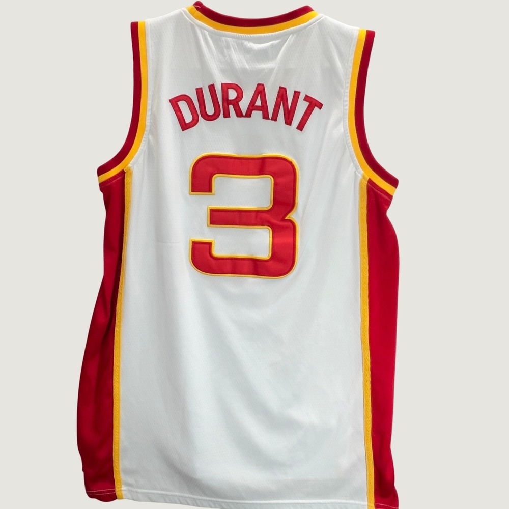 Headgear Classics Kevin Durant McDonalds All American Jersey White Red Mens S